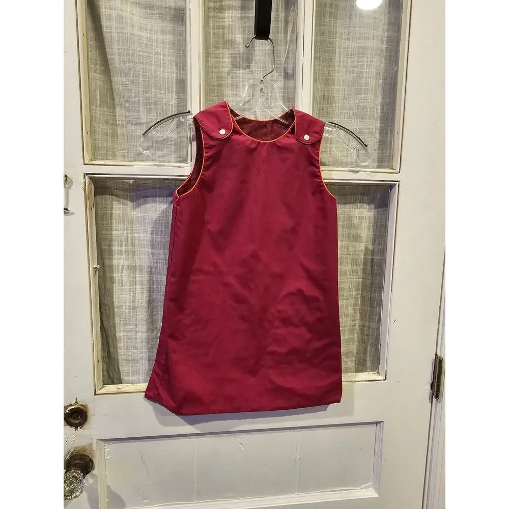 Rosalina Reversible‎ Pumpkin Fall Sleevless Dress Girls size 4T